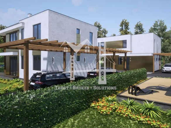 Банкя, двуетажна къща в затворен комплекс - 0