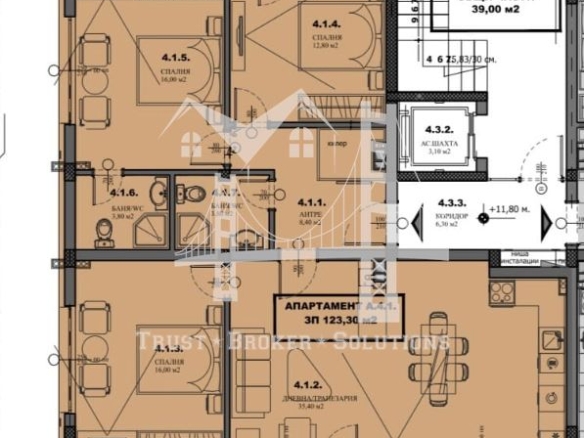 Елин Пелин, четиристаен апартамент в нова сграда - 0