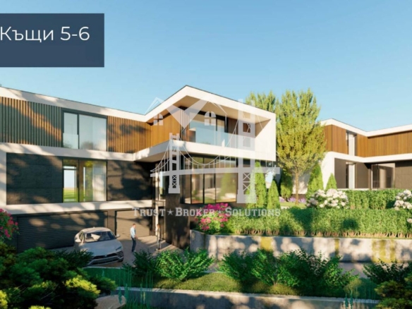 София Вилидж, Камбаните, къщи в затворен комплекс с голям собствен двор - 0