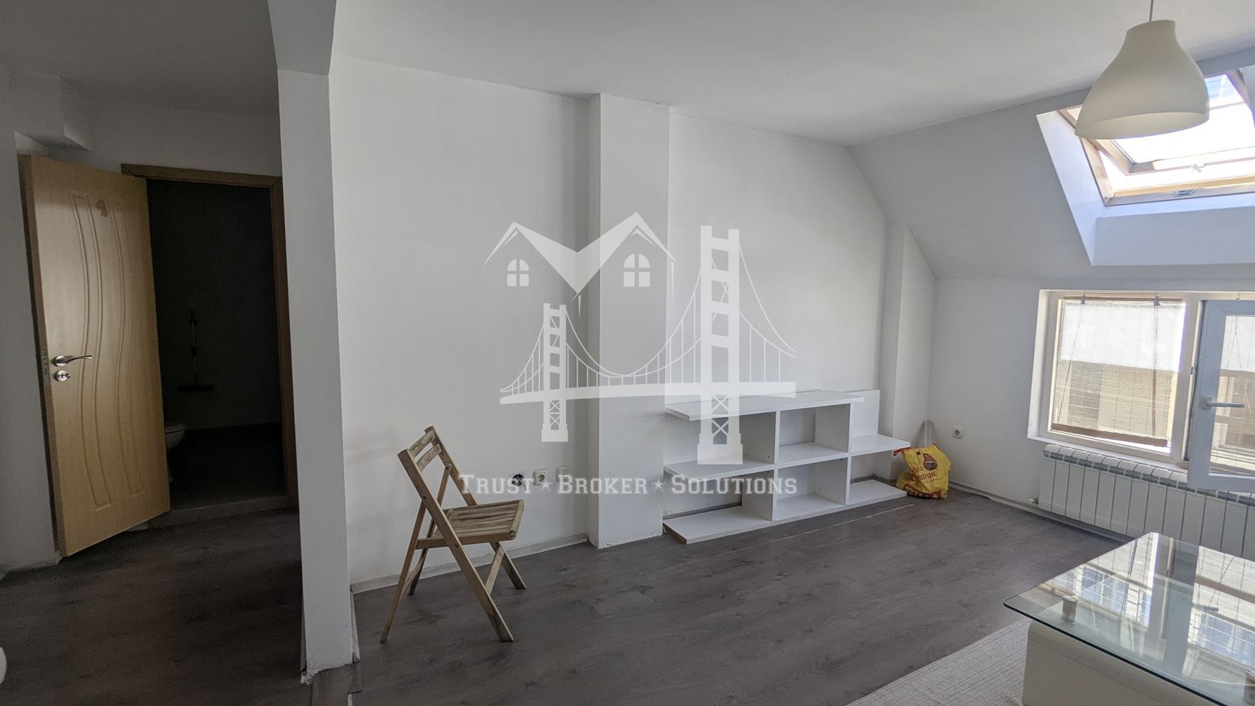 Витоша, двустаен апартамент в сграда с акт 16 - 0