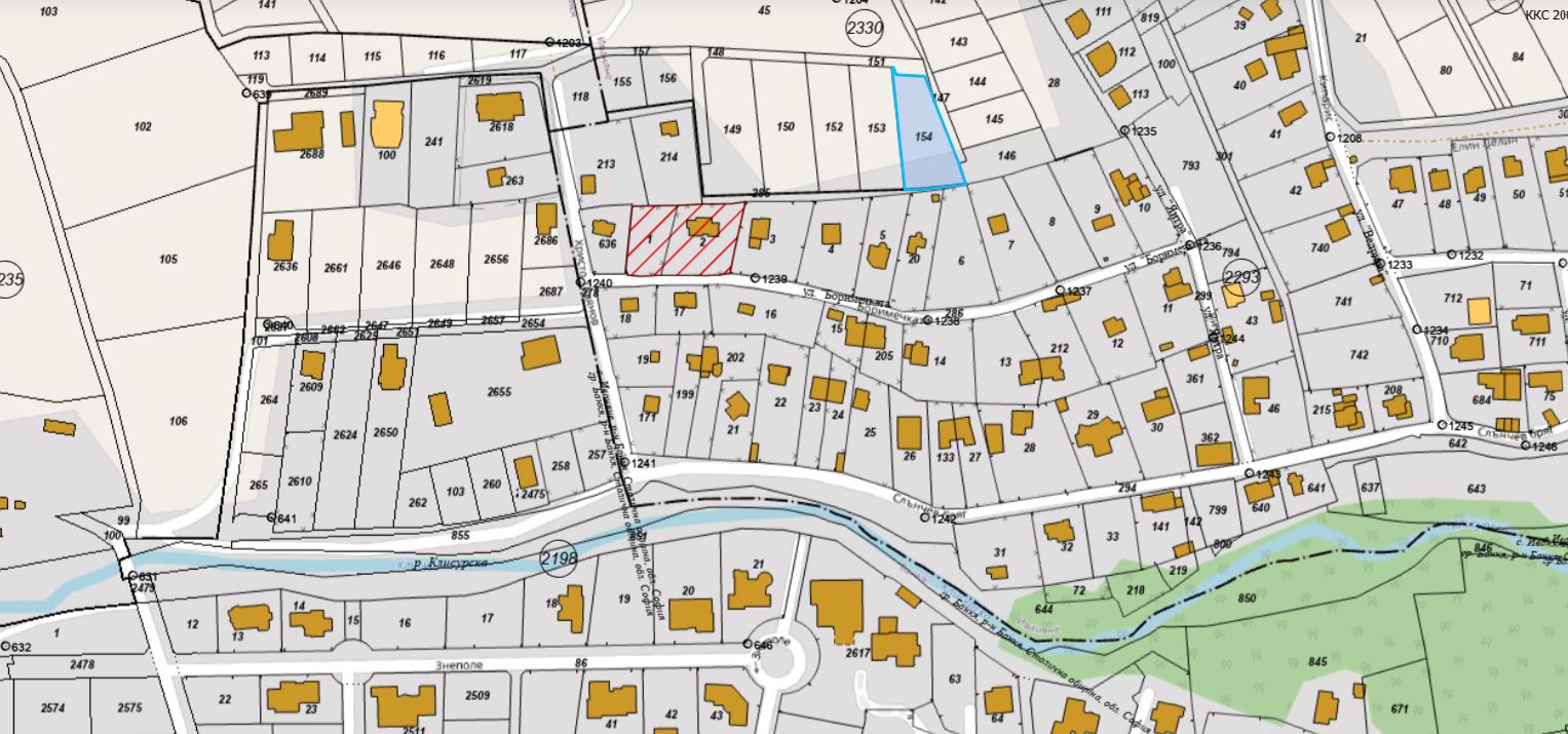 Банкя, Св. Стефан, празен парцел в регулация. - 0