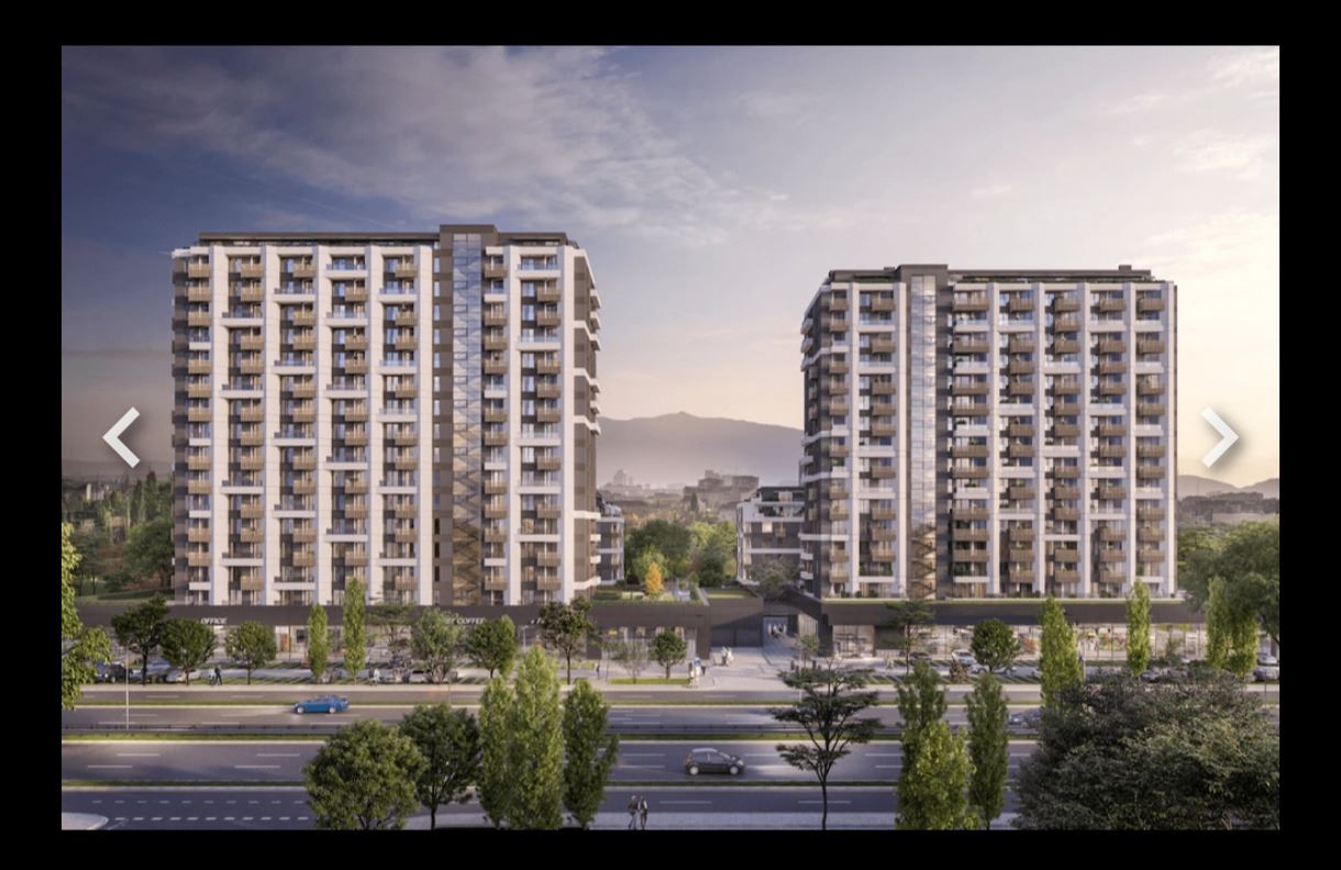 Център, 3-стаен в Capitol Residence с акт 16 и паркомясто. До метро - 0