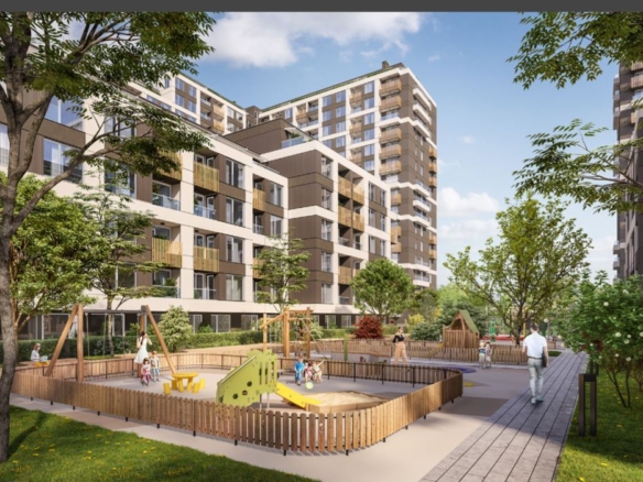 Център, 3-стаен в Capitol Residence с акт 16 и паркомясто. До метро - 0