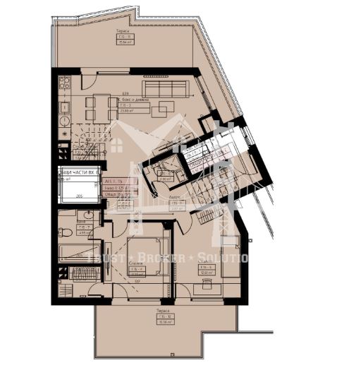 Пред акт16, цени от 1860€ до 2200€ кв.м. кв. Малинова долина - 0