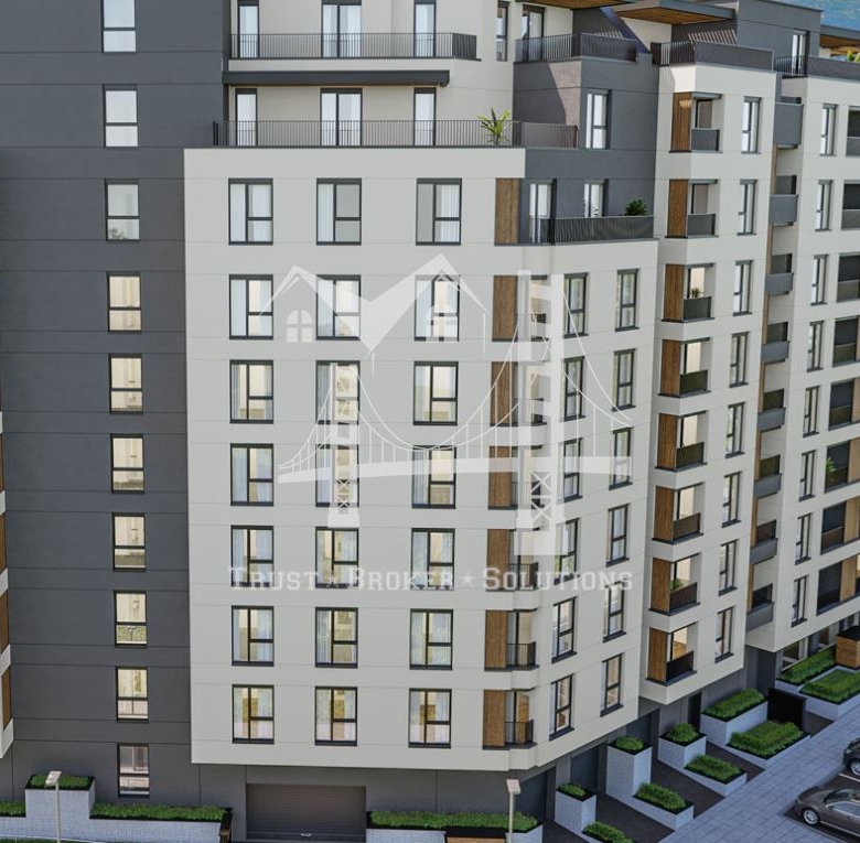 2-СТАЕН, к-в. Младост 4, 95,60кв.м + 45,594кв.м двор, 228 408 € - 0