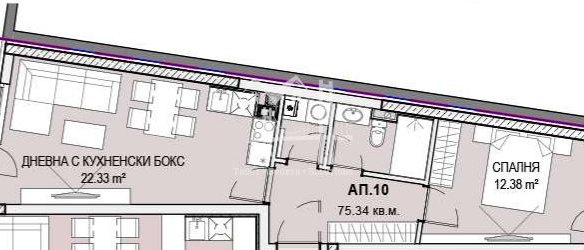 Двустаен апартамент, Кръстова вада 238 000€ - 0