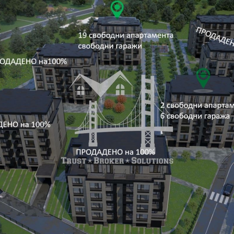 3-СТАЕН, 102,23кв.м, жк.Овча купел 2, 207 600€ - 0