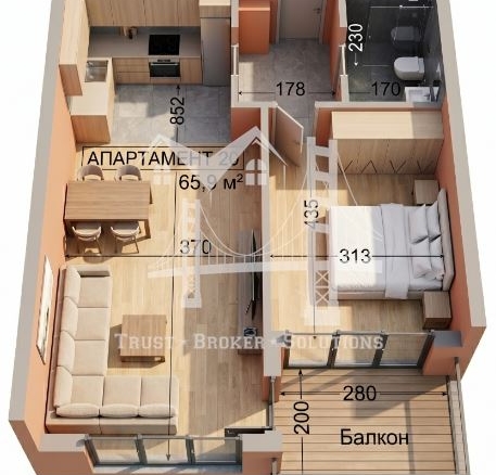 2-СТАЕН, Манастирски ливади, 218 481 € - 0