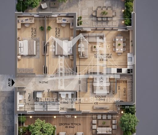 Многостаен, Манастирски ливади, 551 358 € - 0