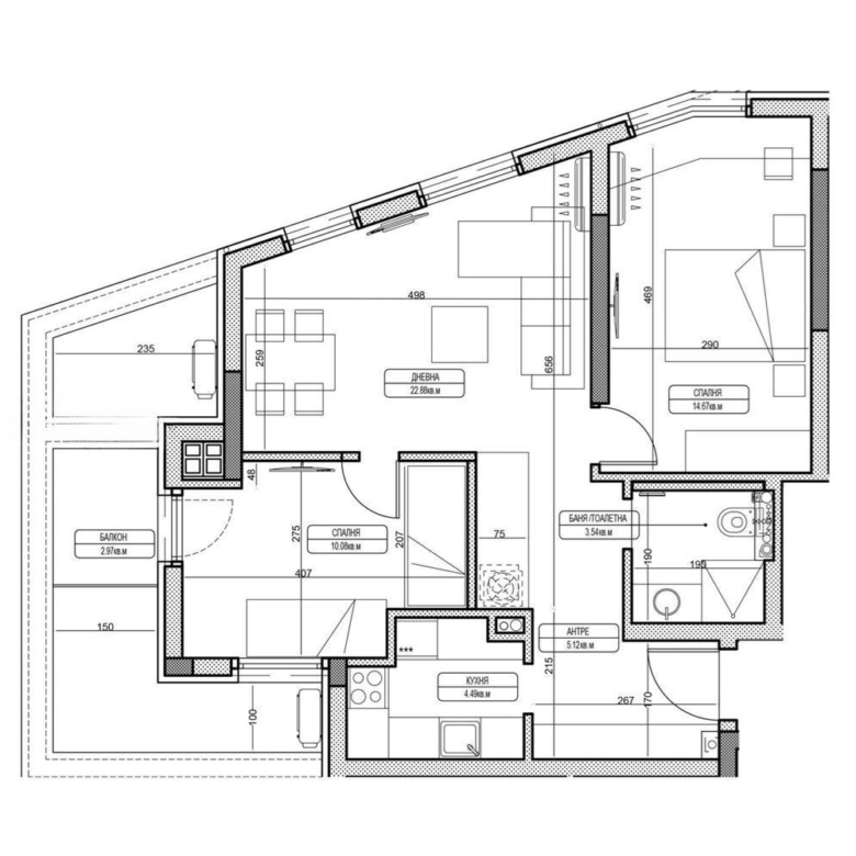 3-СТАЕН, кв.Подуяне, 309 999€, ОБЗАВЕДЕН - 0
