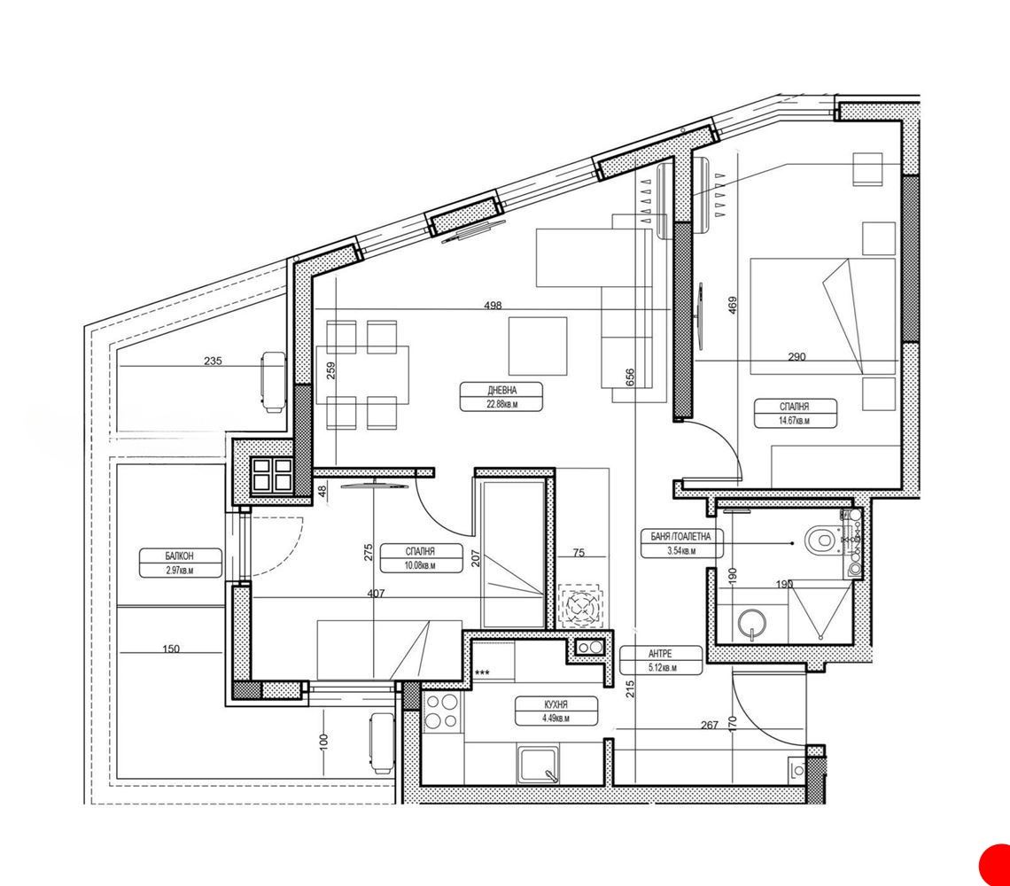 3-СТАЕН, кв.Подуяне, 309 999€, ОБЗАВЕДЕН - 0