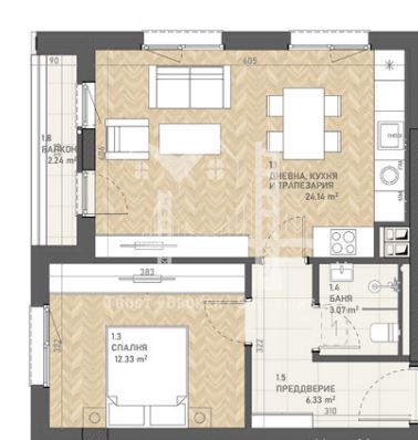 2-СТАЕН, кв. Хаджи Димитър, 171 800€ - 0