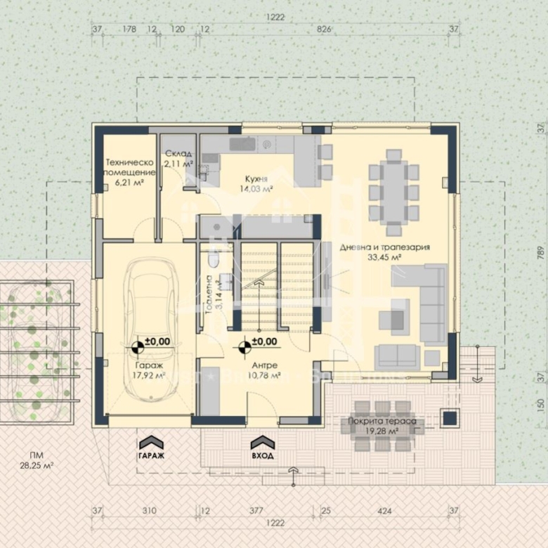 3-етажна къща, кв.Банкя, 890 400€ - 0
