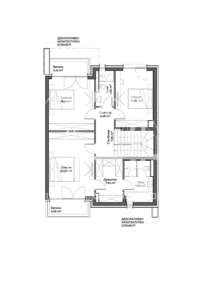 3-етажна КЪЩА, м-т Камбаните, 876 300€ - 0