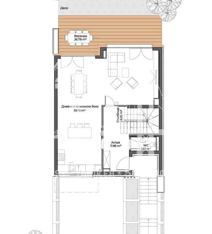 3-етажна КЪЩА, м-т Камбаните, 876 300€ - 0